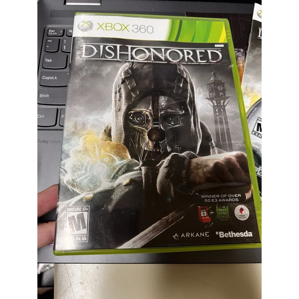 Dishonored Microsoft Xbox‎ 360 Action Stealth Game Bethesda CIB Complete